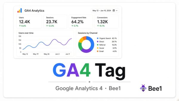 תוסף וורדפרס ל-GA4 – Bee1 Google Analytics 4 Tag | Bee1